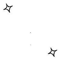 Text gif. Colorful 3D block letters zoom in heroically, surrounded by twinkling stars. Text, "Proud, Indigenous, voter."