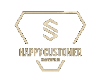 Shapedfitnl happy customer happycustomer shaped Sticker