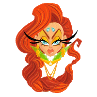 jibranvargas gay pride makeup lgbt Sticker