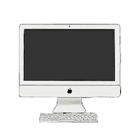 Work Apple Sticker by Kamila Zaczek-Klimek