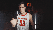 College Basketball Chris GIF by Wisconsin Badgers