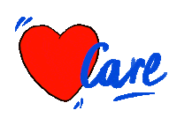 Poppy_Magda love heart friend care Sticker