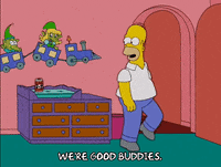 happy homer simpson GIF