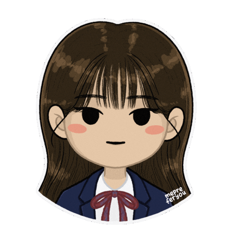 Korean Drama Girl Sticker