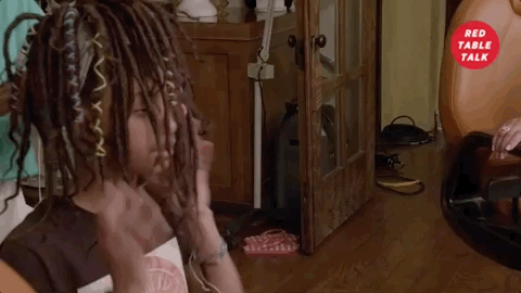 willow smith hair GIF by Red Table Talk