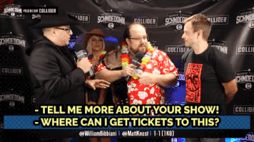 show tickets GIF by Collider