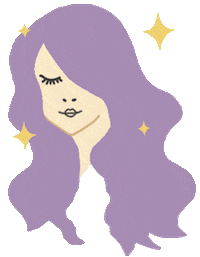 Girl Hair Sticker by PRAVANA