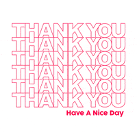 motion graphics thank you GIF