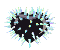 Punk Rock Heart Sticker by toomanynadias