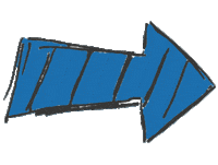 Arrow Pfeil Sticker by Journalistenschule ifp