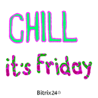 Excited Its Friday Sticker by Bitrix24