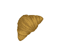 releveemx bread croissant patisserie relevee Sticker