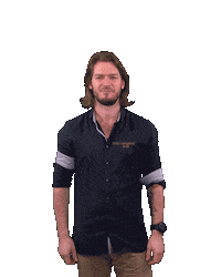 fotznspanglerei yes done nodding attitude Sticker