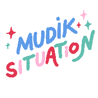 Eid mudik Sticker by ayangcempaka