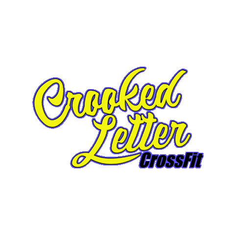 Sticker by Crooked Letter CrossFit