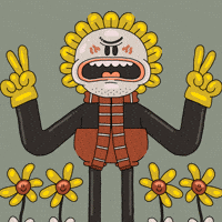 Bad Bad Flower GIF by Psychrome