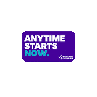 Purple Sticker by Anytime Fitness Asia