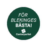 Blekinge Sticker by Centerpartiet