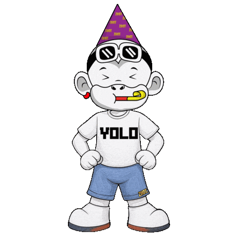 Lets Go Yolo Sticker by Zhot