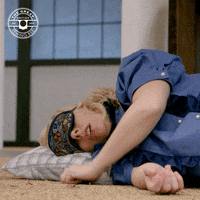 Tired Wake Up GIF by The Great British Sewing Bee