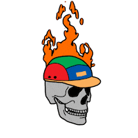 Art Burning Sticker