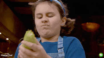 Vegetables Shucking GIF by Junior MasterChef Australia