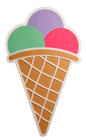 Ice-Cream Ice Sticker by Beekwilder