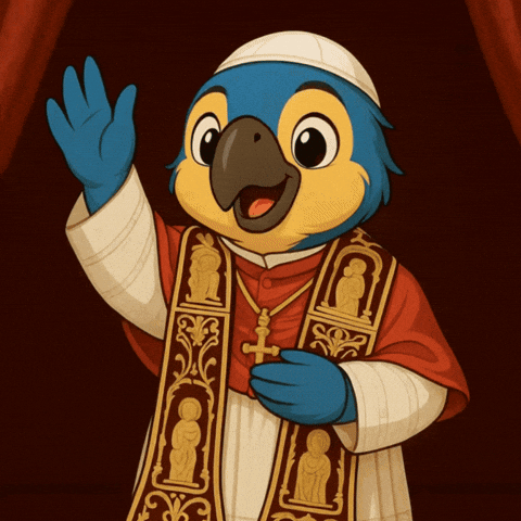 Papa Pope GIF by Feraz NFT