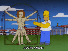 cant look homer simpson GIF