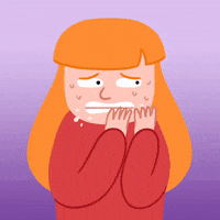 Nervous Animation GIF by Holler Studios