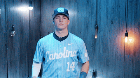 University Of North Carolina Baseball GIF by UNC Tar Heels