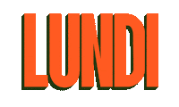 Lundi Sticker by Pete The Monkey