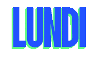 Lundi Sticker by Pete The Monkey