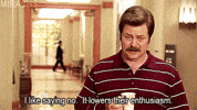 ron swanson parks and recreation gif GIF