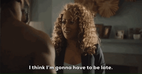 Running Late Essence Atkins GIF by OWN: Oprah Winfrey Network