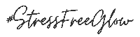 Stress Free Glow Sticker by Clef Skincare