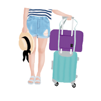 dhefloriano summer travel praia verao Sticker