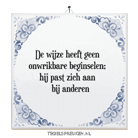 Respect Nl Sticker by Tegelspreuken.nl