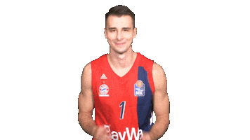 emoji looking forward Sticker by FC Bayern Basketball