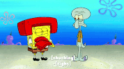 season 9 squid defense GIF by SpongeBob SquarePants