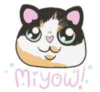 Cat Koikoi Sticker