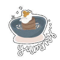 Whipped Cream Food Sticker