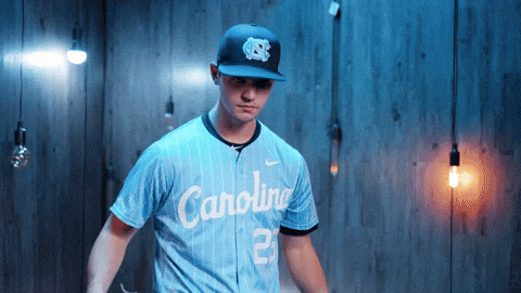 University Of North Carolina Baseball GIF by UNC Tar Heels
