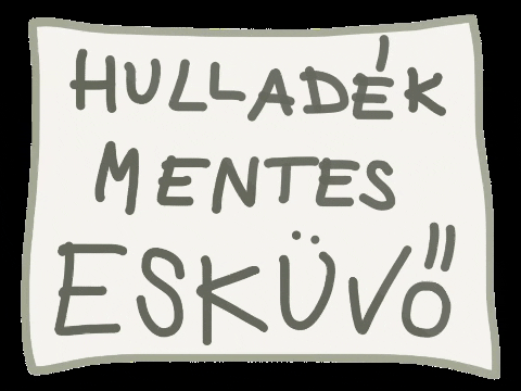 naturalweddingdecor giphygifmaker hulladékmentes nwd hulladek mentes GIF