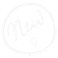 New Post Circle Sticker