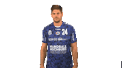 SGBBM handball Paco schlecht daumenrunter Sticker