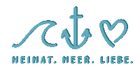 Anker Welle Sticker by Heimatmeer