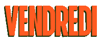Vendredi Sticker by Pete The Monkey