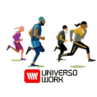 Corrida Sticker by Universo Work