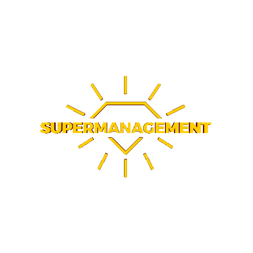 Supermanagement sm diaz musiclabel fluor Sticker